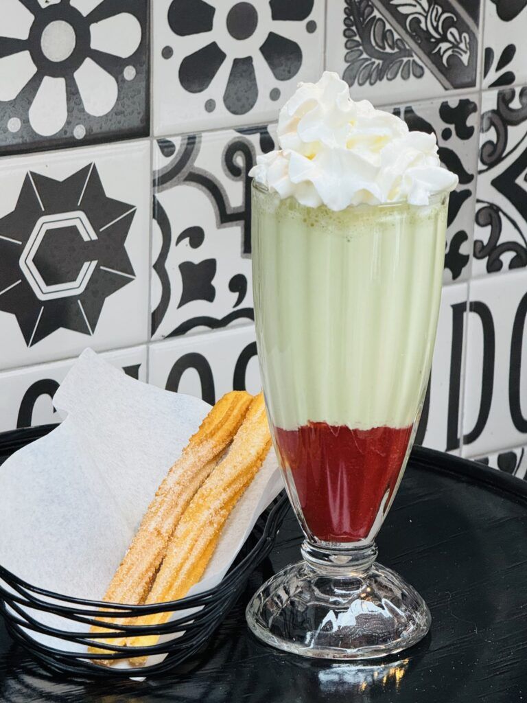 milkshake matcha drink