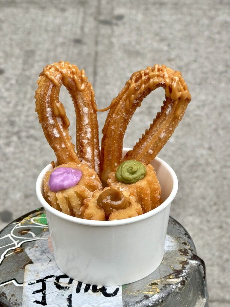 special churro treat of la churreria