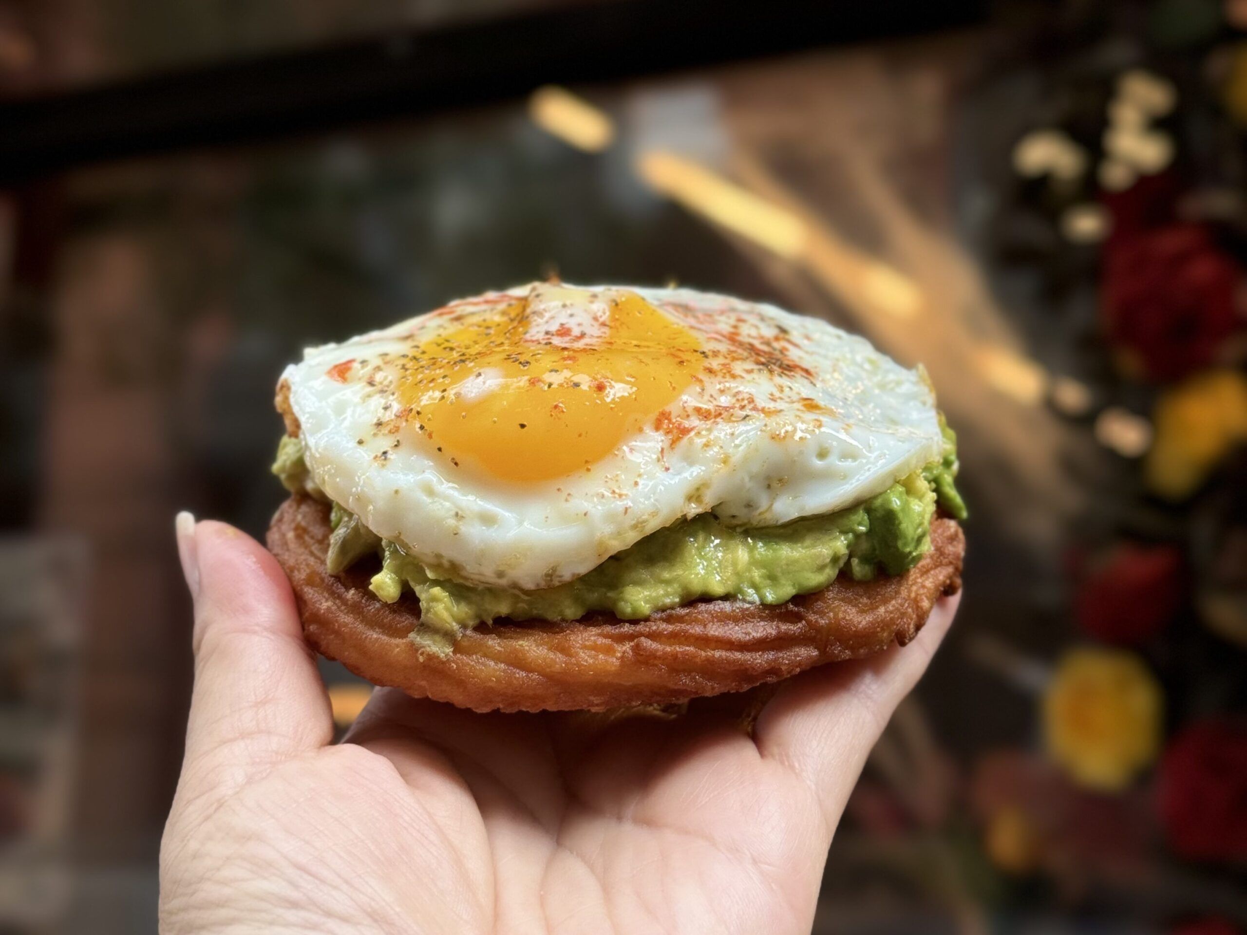 avocado churro toast
