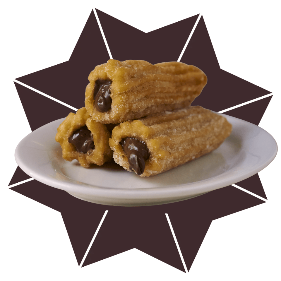 stuffed churro la churreria